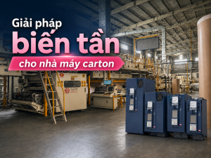 Biến Tần Cho Nhà Máy Carton: Ứng Dụng Trong Máy Tạo Sóng, Máy In Và Máy Cắt