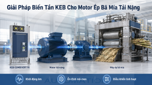 Giải Pháp Biến Tần Điều Khiển Motor Ép Bã Mía Tải Nặng