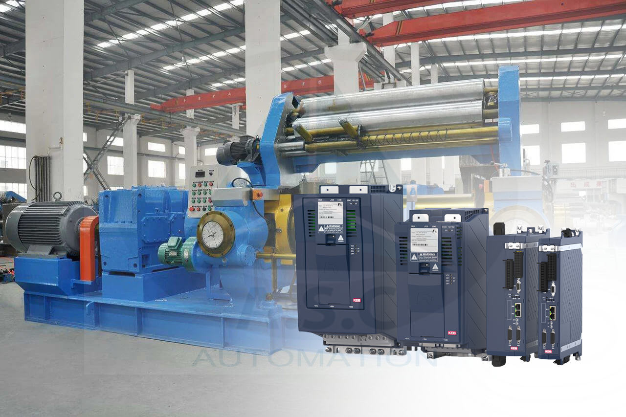 KEB COMBIVERT S6 được tối ưu cho các hệ thống máy cán