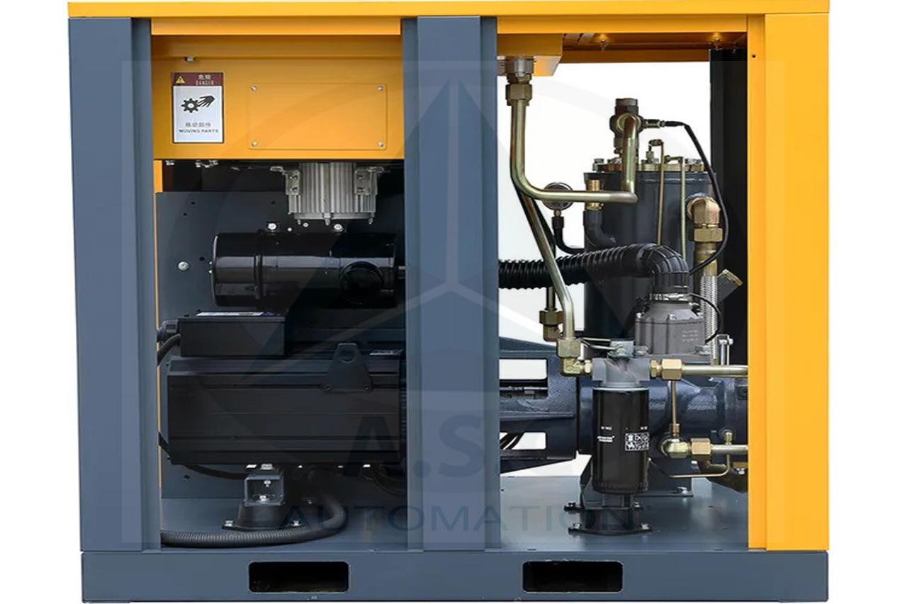 Máy nén khí trục vít 22kW sử dụng giải pháp biến tần Siemens