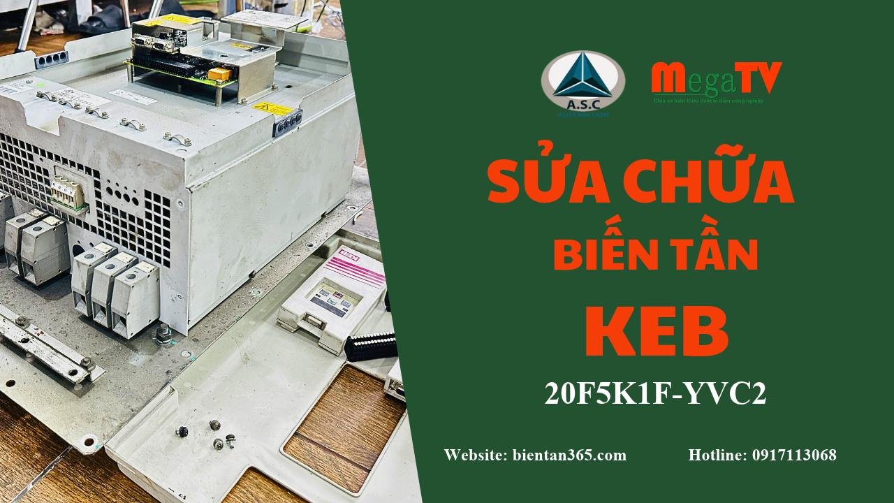 Sửa Biến Tần KEB Báo Lỗi E.OC (Over Current)