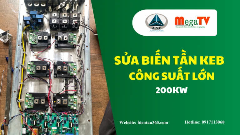 SỬA BIẾN TẦN KEB CÔNG SUẤT LỚN 200kW LẤY NGAY TRONG NGÀY - A.S.C VN