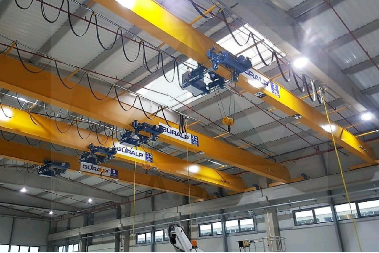 Biến tần cầu trục rất phổ biến cho các cơ cấu nâng hạ