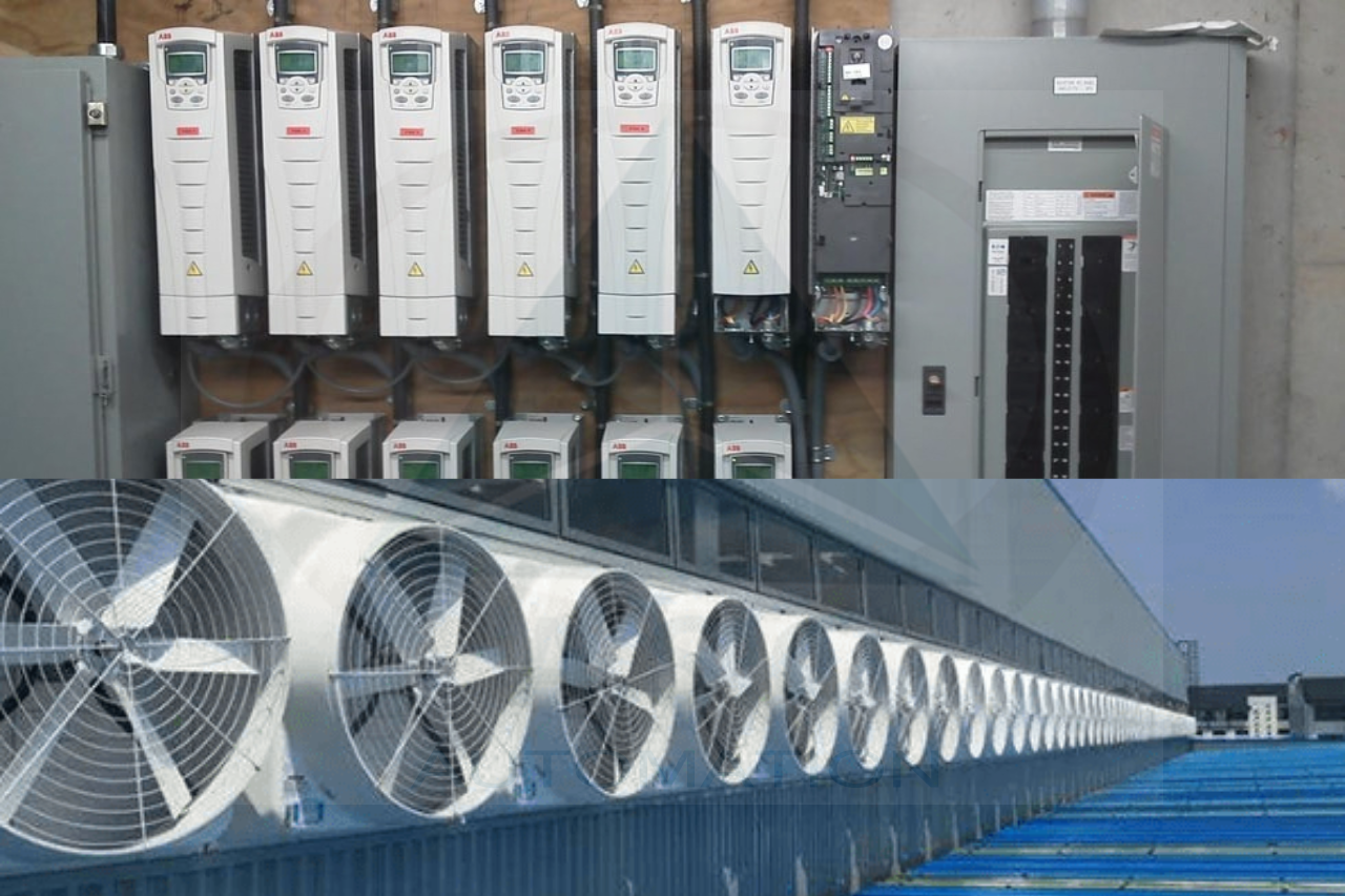Biến tần cho quạt thông gió là giải pháp tiết kiệm điện năng hiệu quả từ 20-40%